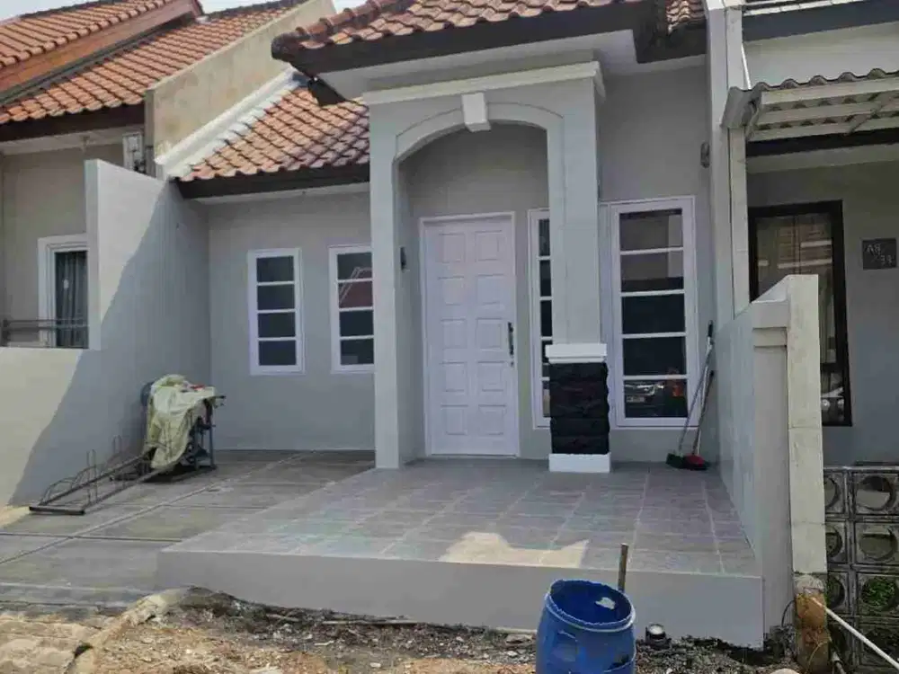 Rumah baru renov siap huni kota wisata