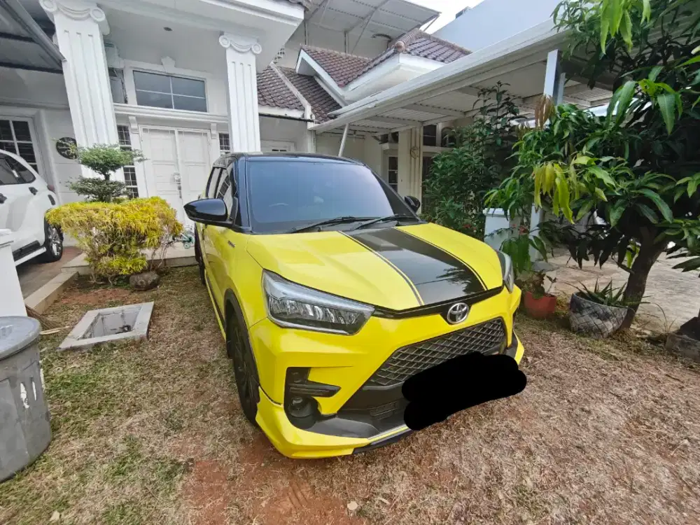 DIJUAL TOYOTA RAIZE KUNING TWOTONE 2021