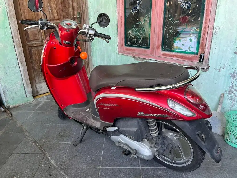 JUAL CEPAT BU boleh NEGO SADIS Scoopy eSP K16R Stylish 2016 Vouge Red