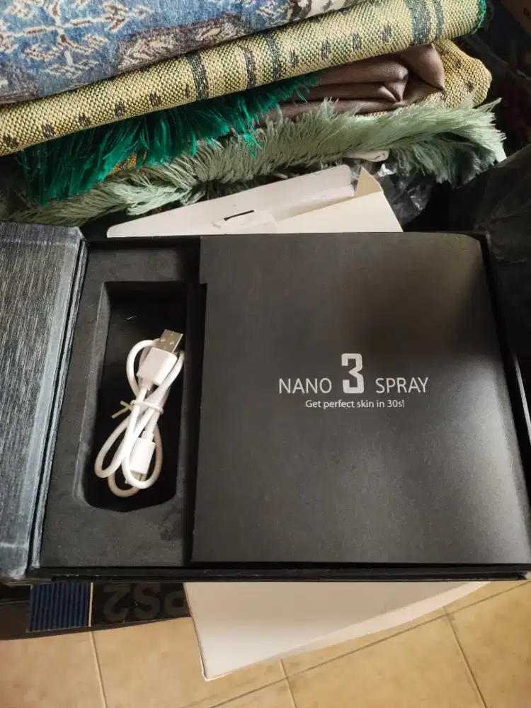 2ND LIKE NEW NANO SPRAY 3 MCI ORIGINAL SPRAY WAJAH MILLIONAIRE GROUP