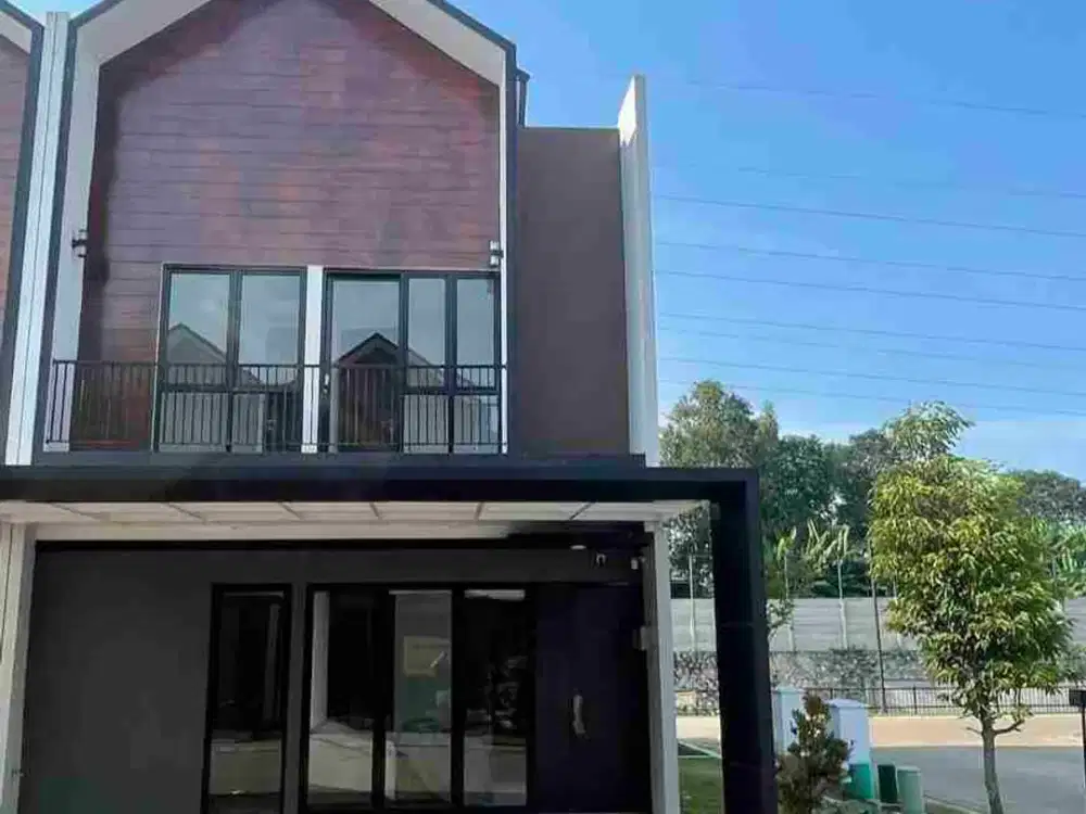 Rumah baru hook semi furnished di familia Urban Mustika sari bekasi timur