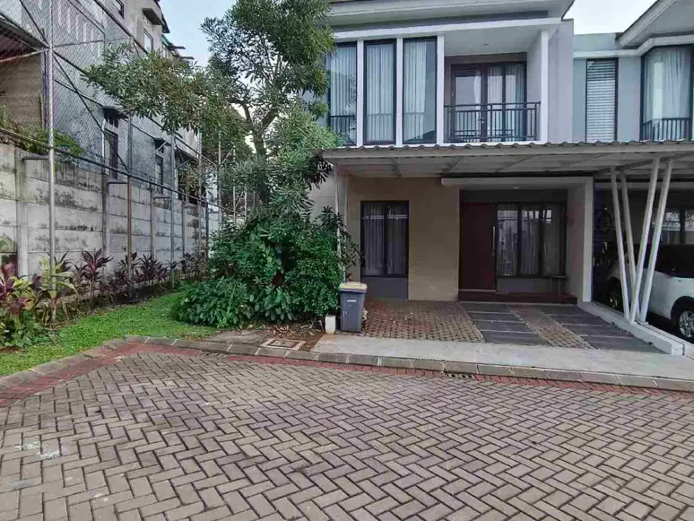 Rumah cluster Kuldesak LT 145 LB 84 semifurnished di premier estate jatiwarna