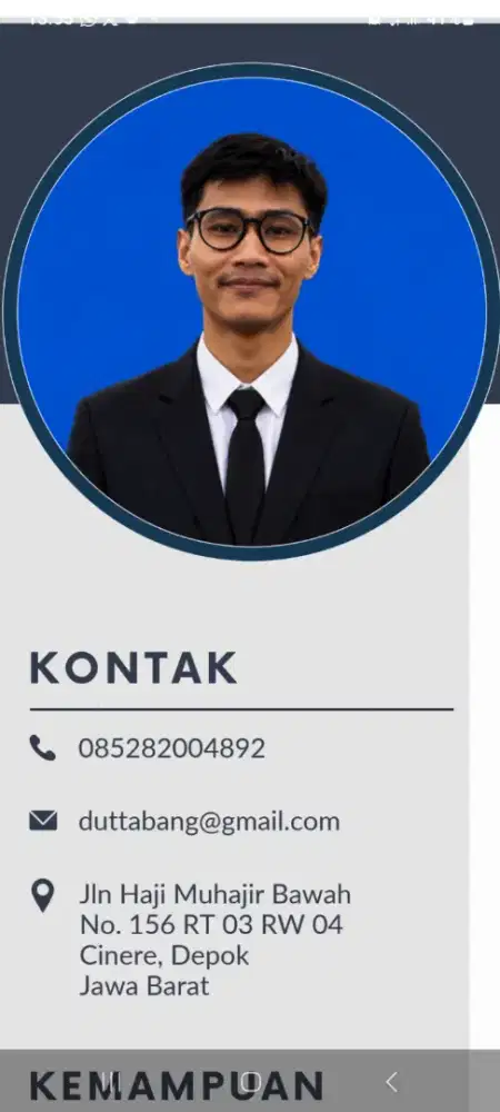 Mencari pekerjaan