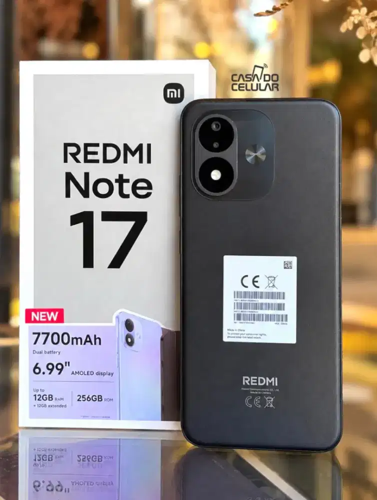 Redmi Note 17 4G & 5G PROMO CASHBACK 300-450K