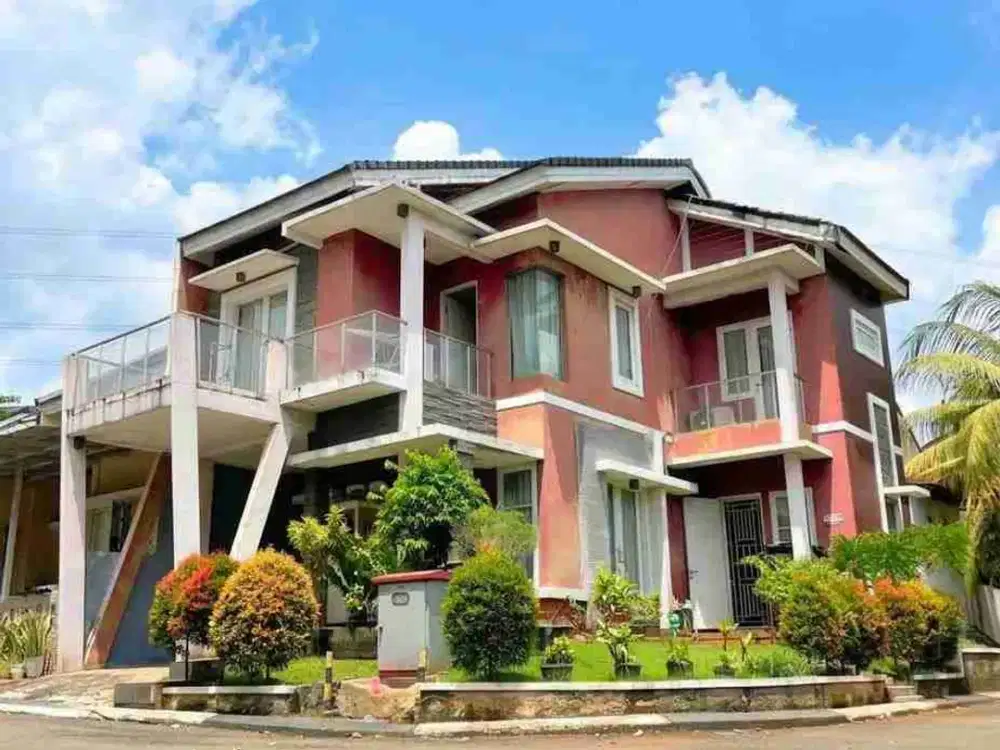 Jual rumah cantik hoek cozy minimalis modern style. Legenda Wisata Cibubur