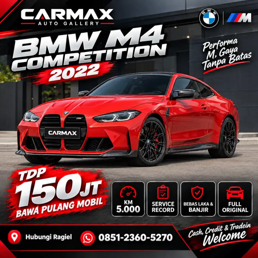 BMW M4 Competition 2022 Low Km!!!