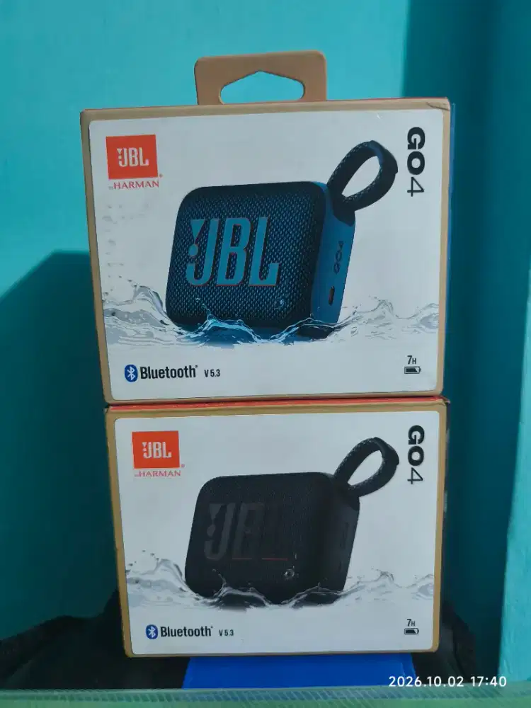 Dijual cepat mini speaker baru dapat hadiah JBL Go 4