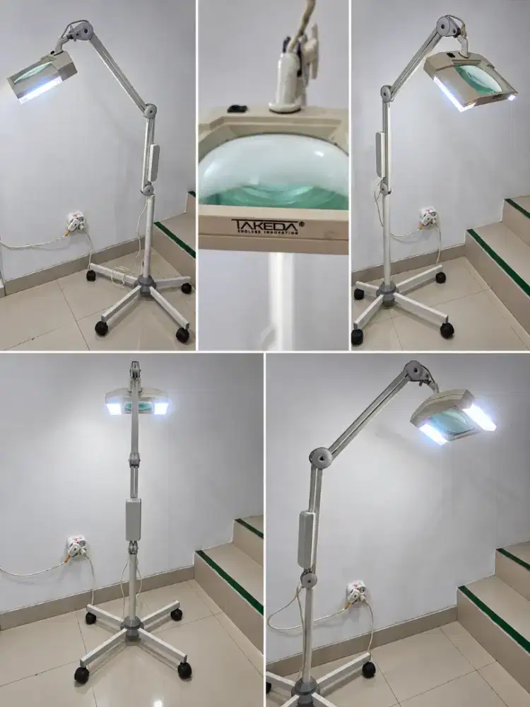 LAMPU KACA PEMBESAR / MAGNIFYING LAMP TAKEDA – STANDING