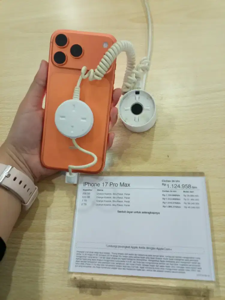 CICILAN TANPA KARTU KREDIT IPHONE 17 PRO MAX 256GB