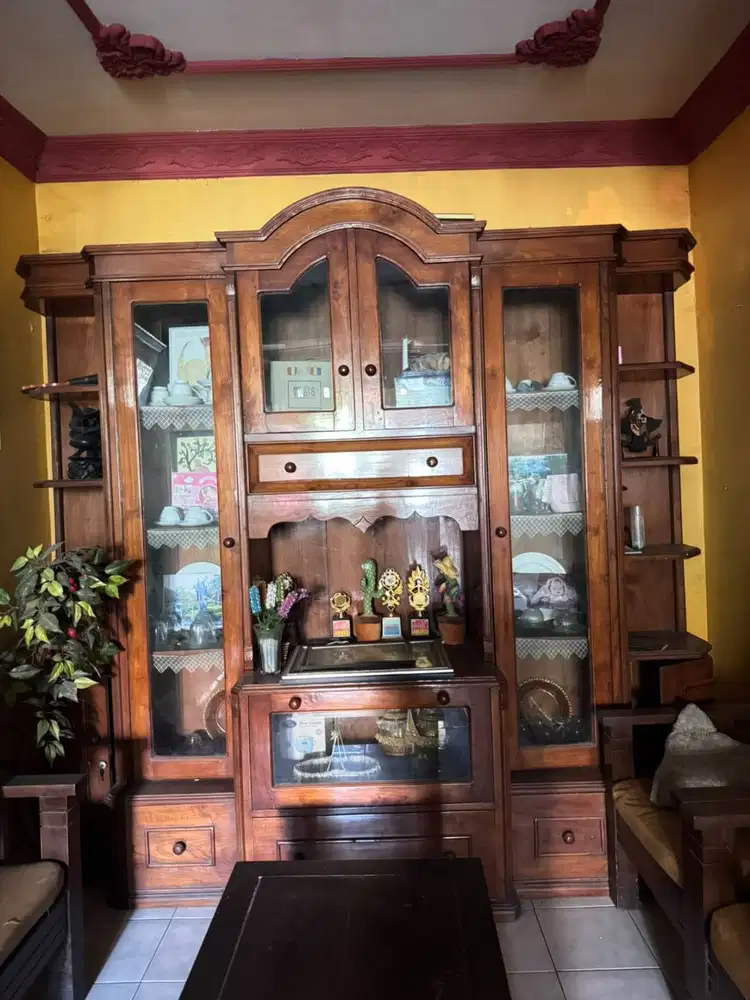 Jual bufet jati asli
