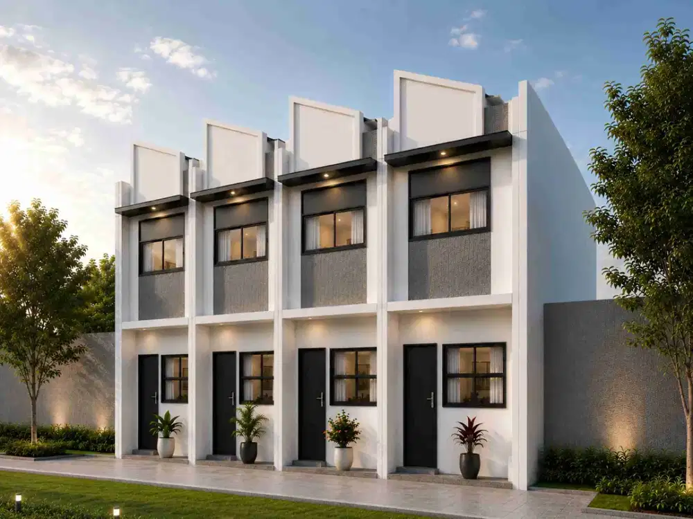 Di Jual rumah modern minimalis murah di Daerah Rawa sawah Johar baru Jakarta pusat.