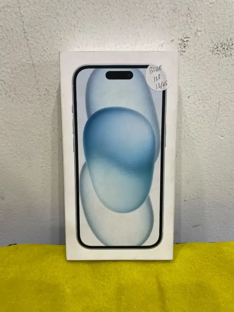 New (baru) iPhone 15 128gb Resmi iBox PA/A Garansi 1tahun