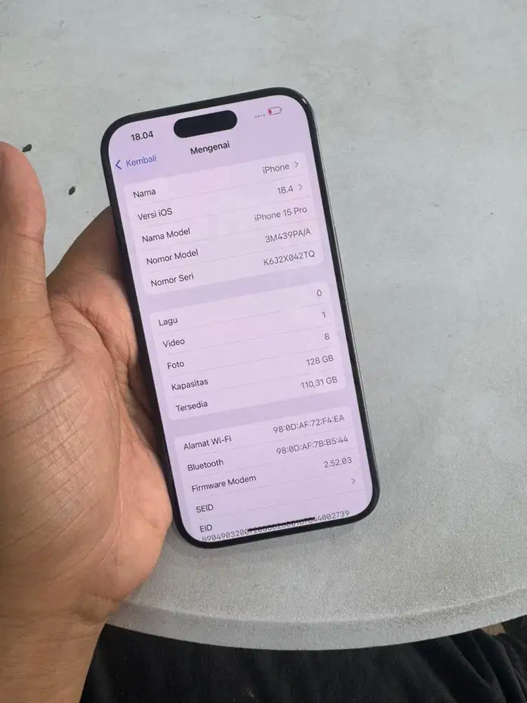 iphone 15 pro 128 Ibox fullshet