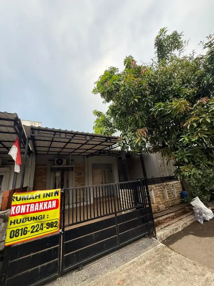 DI SEWAKAN RUMAH MINIMALIS SIAP HUNI DI KOMPLEK PERMATA DEPOK REGEN