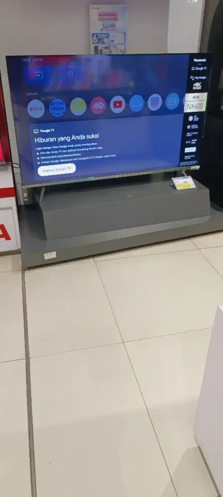 (New) Panasonic 50 Inch 4K UHD Smart Google LED TV TH50NX600G