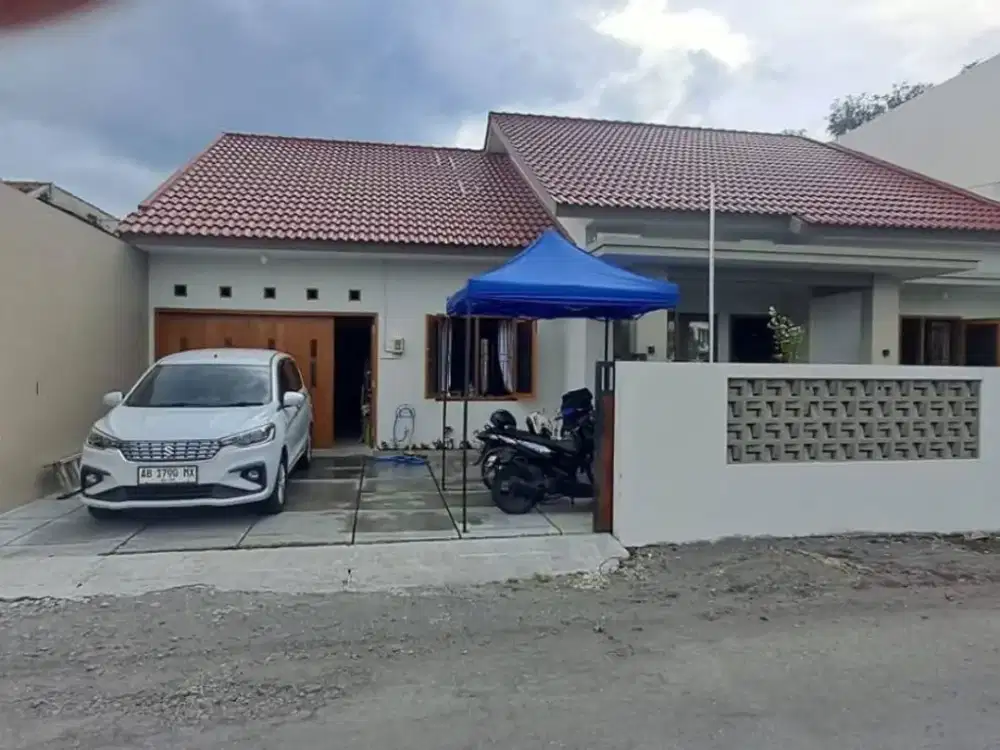 Rumah baru luas siap huni di purwomartani dkt exit tol dan banyak fasum.