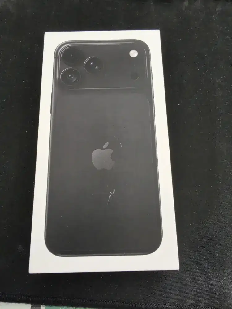 Apple iPhone 18 pro max 256gb black brand new resmi beacukai