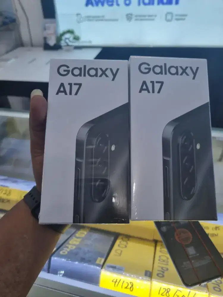 Samsung a17 ram 4/128 gb garansi resmi 1 tahun