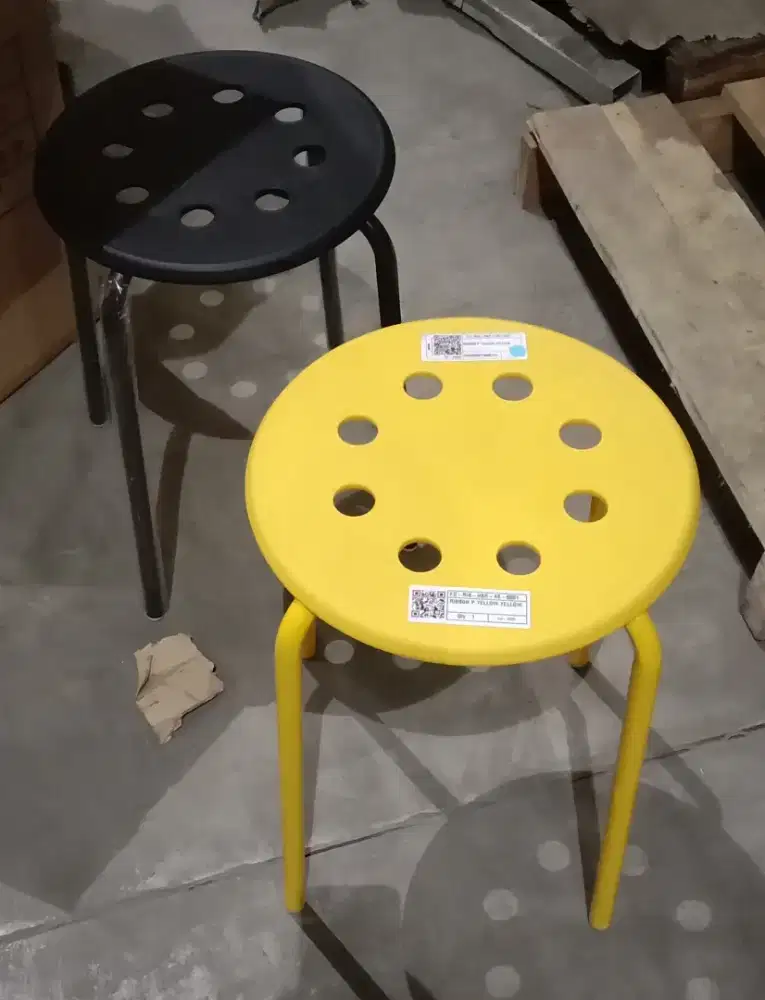 Kursi Bulat Plastik