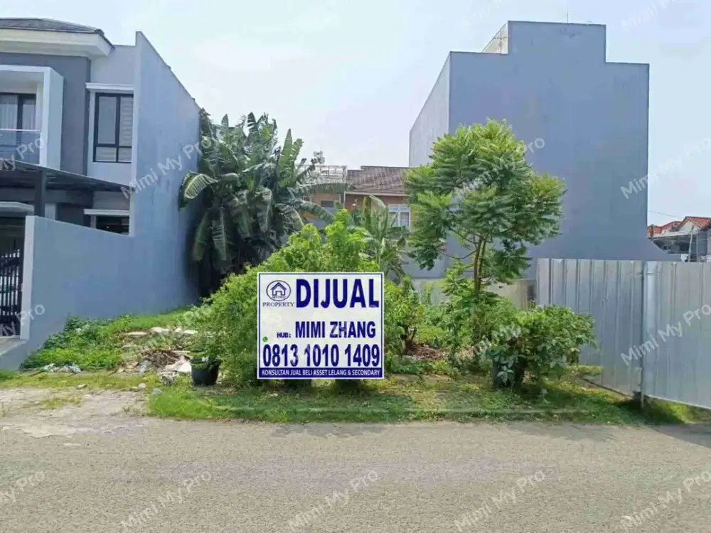 Dijual kavling siap bangun di Taman Surya 5