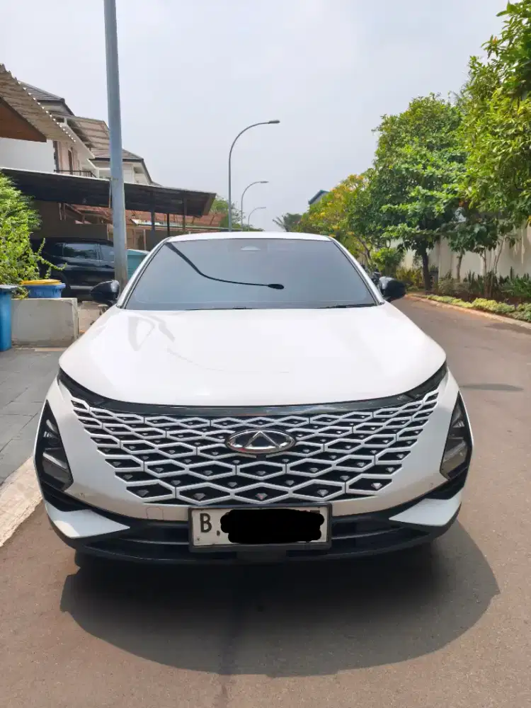 Chery Omoda 5 type Z Putih Low km Tangan Pertama Pemilik Langsung