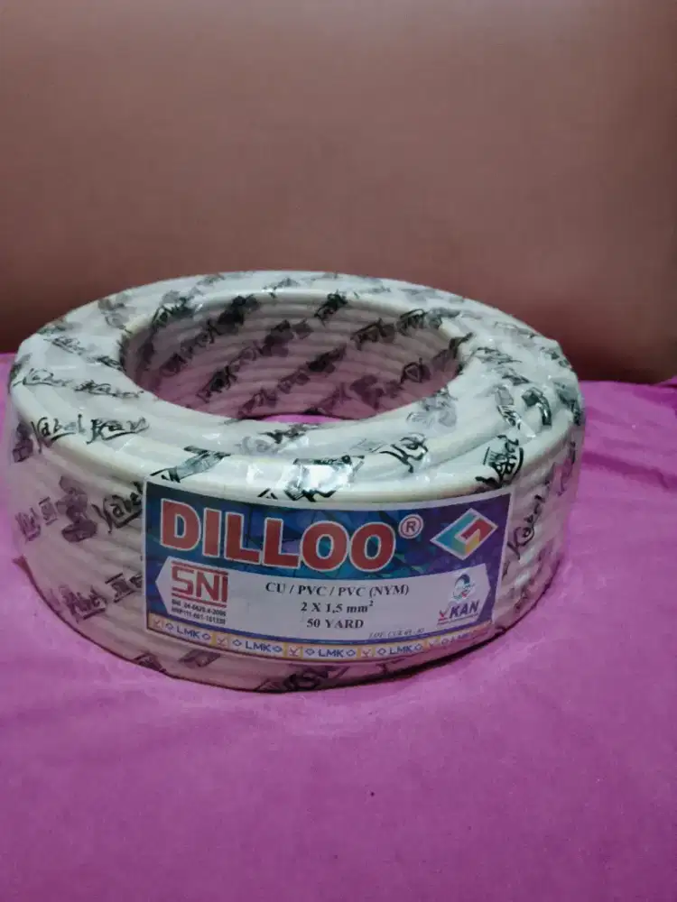 Kabel Listrik Dilloo NYM 2x1,5 50Yard