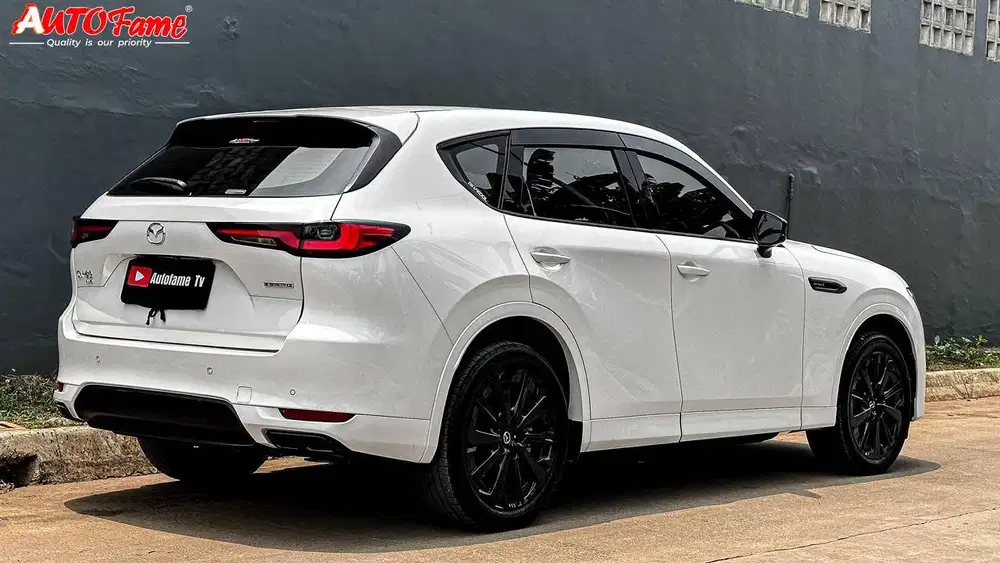 KM18RB Mazda CX60 3.3L AWD Inline6 Kuro Edition Pemakaian 2024 Rhodium
