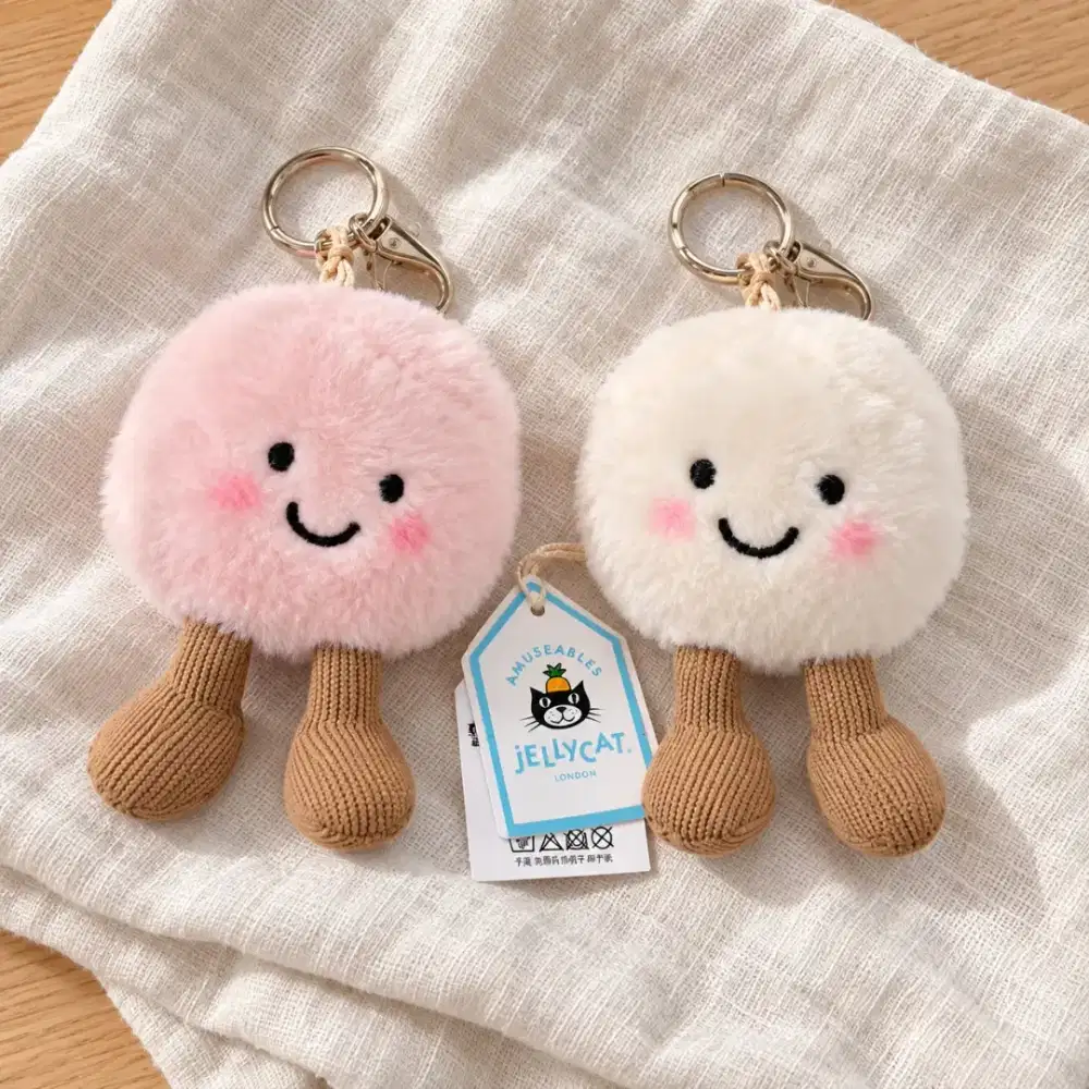 Jellycat Amuseables Pair of Marshmallows Bag Charm