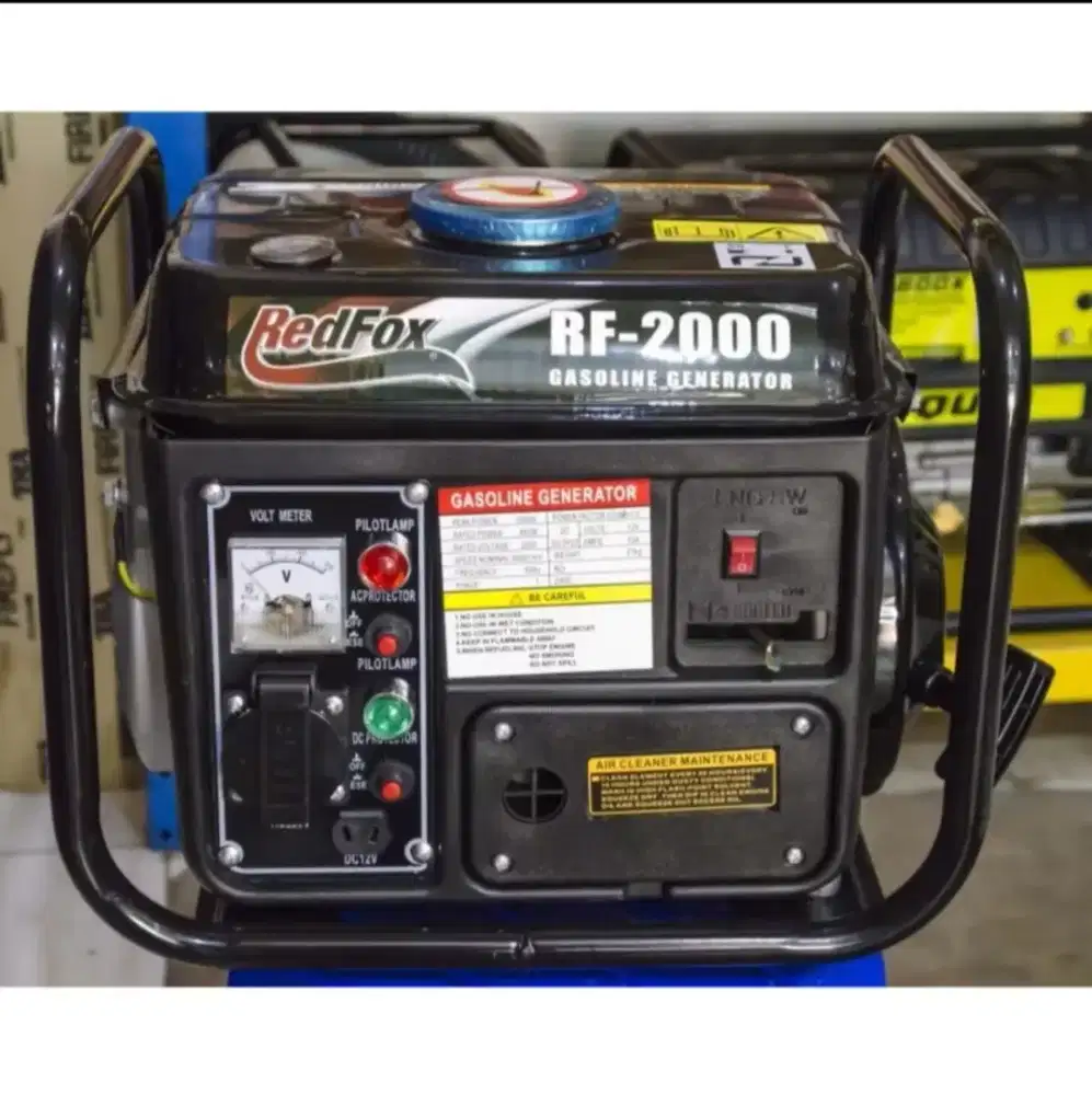 Genset Portabel RedFox RF-2000 2-Tak 1000 Watt