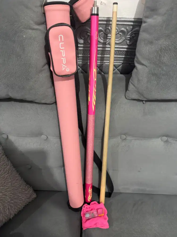 STIK BILLIARD CUPA PINK