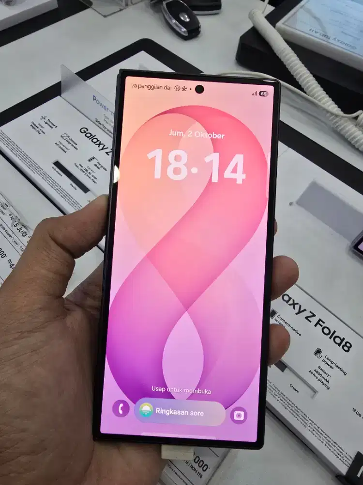 TERMURAH!! SAMSUNG Z FOLD ULTRA 8 12/256GB GARANSI RESMI 1 TAHUN!!