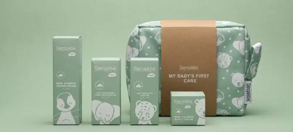 SensAtiA My Baby's First Skincare Kit