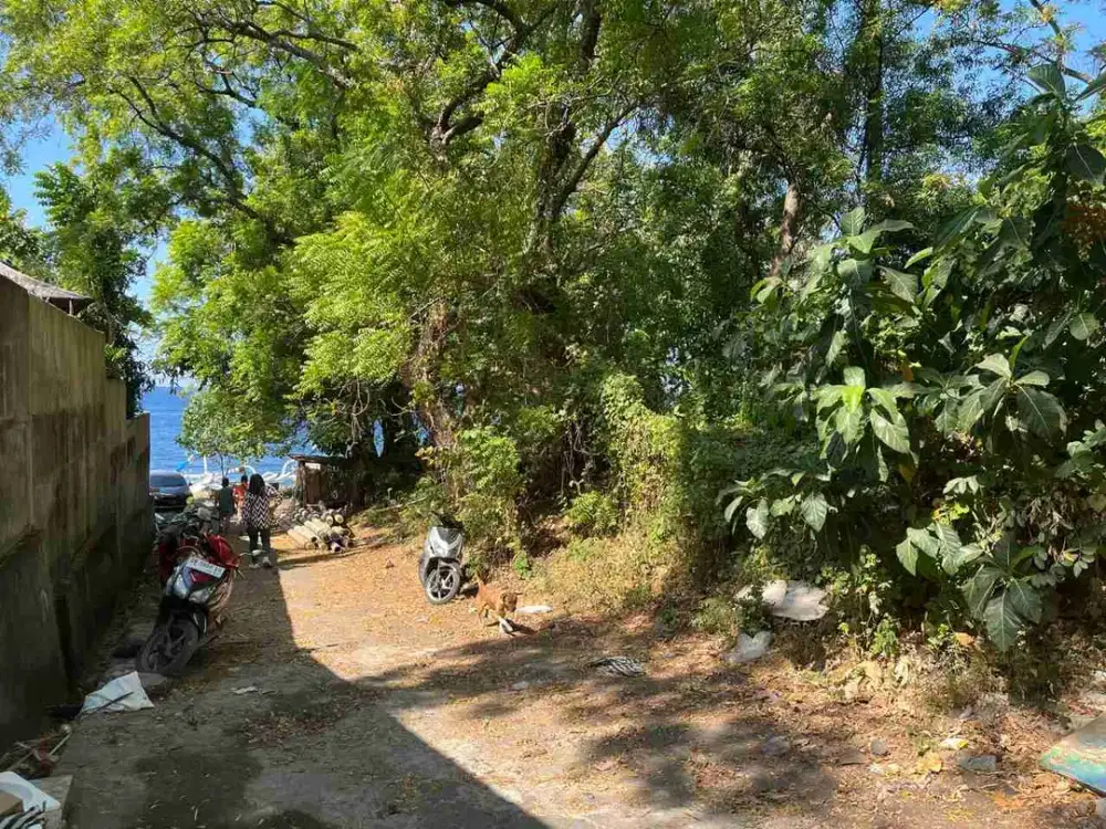 Tanah Los Pantai Tulamben Kubu Karangasem Dkt Tulamben Beach Viewpoint