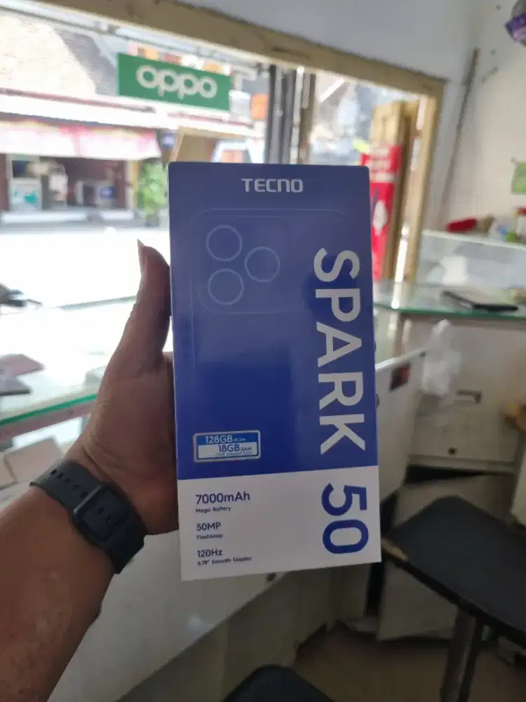 Tecno spark  50 ram 6/128gb garansi resmi