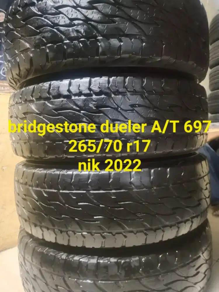 Ban 265/70 r17 bridgestone dueler a/t 697 copotan nik 2022