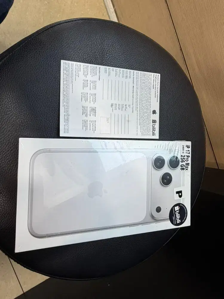 Iphone 17 promax 256 silver resmi indonesia blibli SA/A