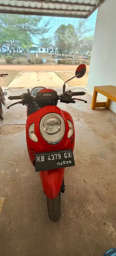 Scoopy merah  Bekas dan masin oke
