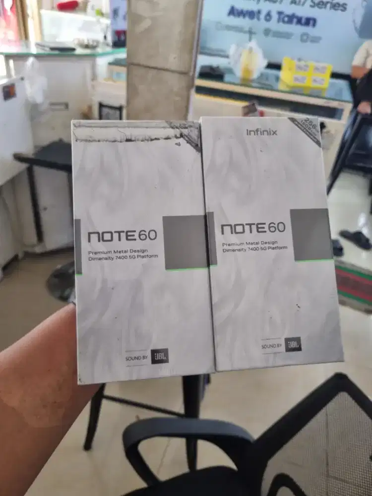 Infinix note 60 ram 8/256gb garansi resmi