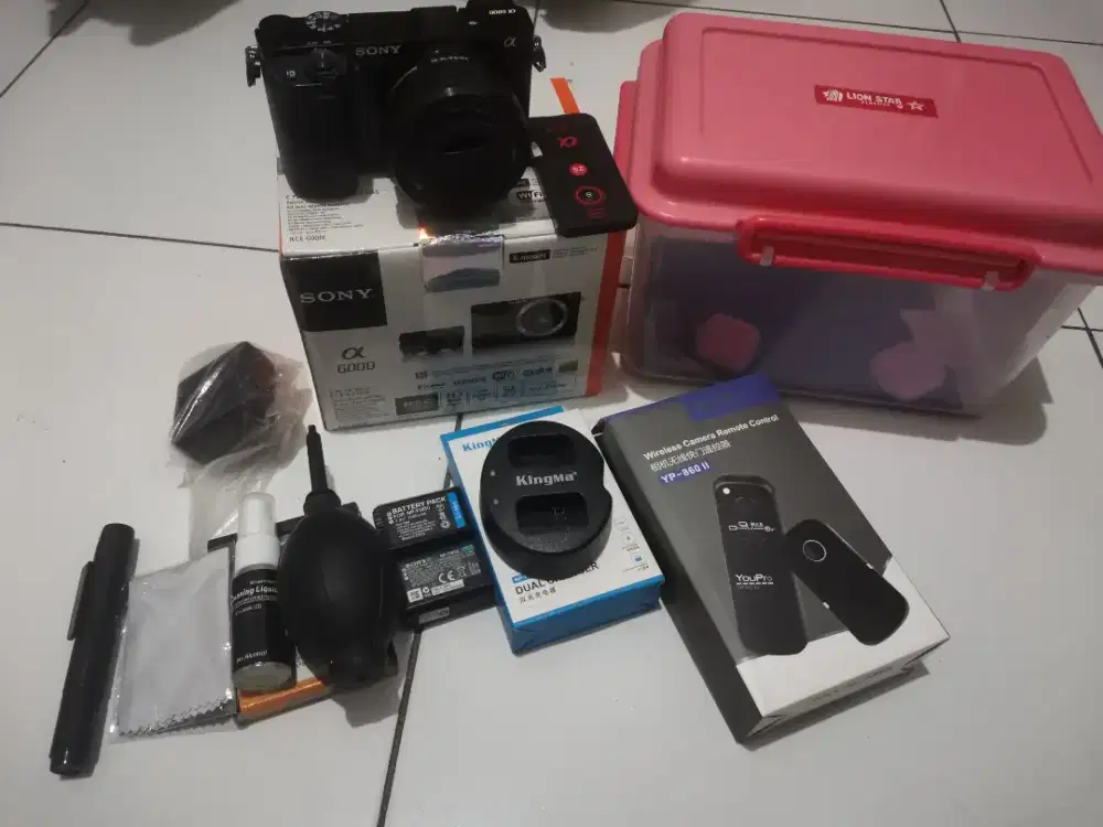 Jual cepat camera sony A6000, paket usaha studio foto