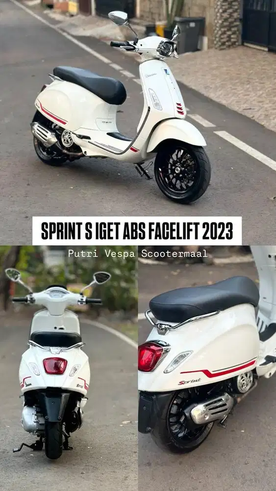 PIAGGIO VESPA SPRINT S 2023 PUTIH