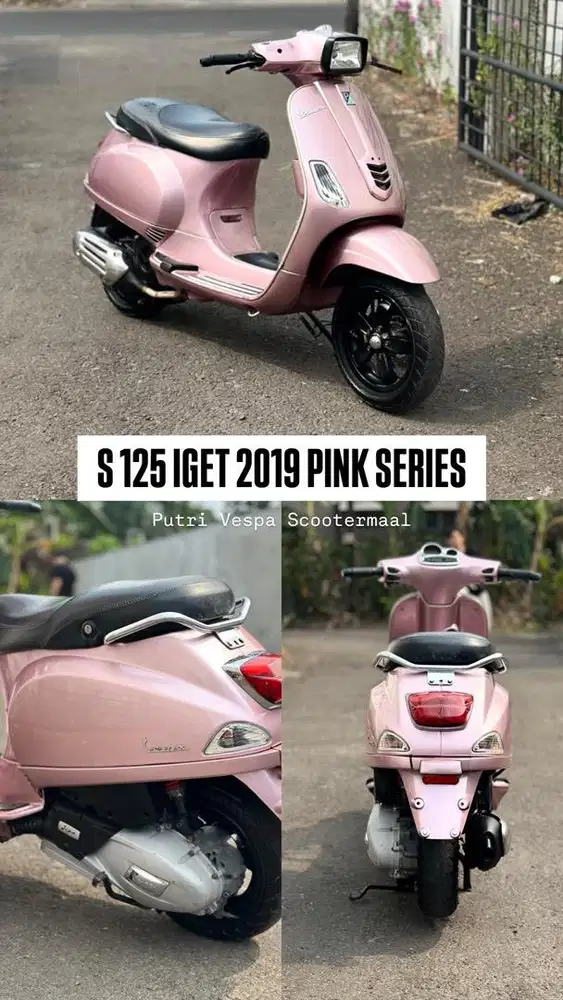 PIAGGIO VESPA S 125 IGET 2019 PINK