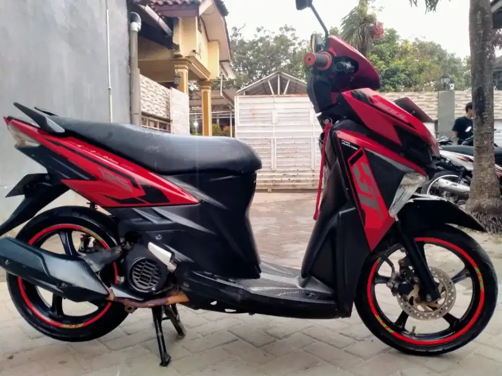 Soul GT 125 blucore lengkap motor sehat keterangan detail dibawah