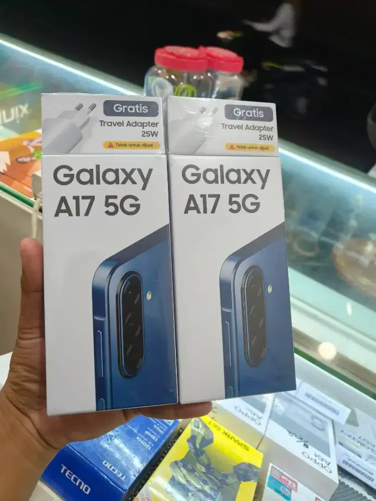 New Samsung galaxy A17 5G ram8/256 garansi resmi 1 tahun