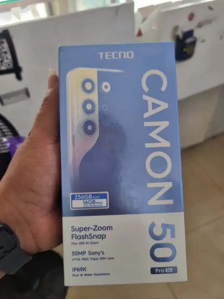 Tecno cammon 50 pro 5g ram 8/256gb