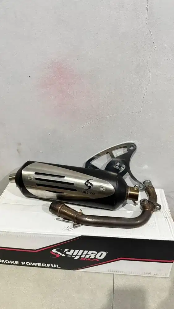 Knalpot std racing inlet 38 vespa matic
