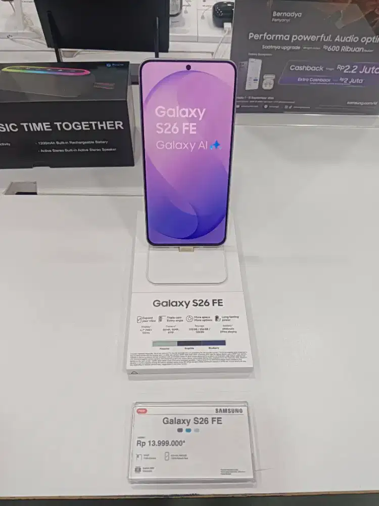 KREDIT HP NEW ARRIVAL SAMSUNG S26 FE PROMO BUNGA RINGAN + DP 0