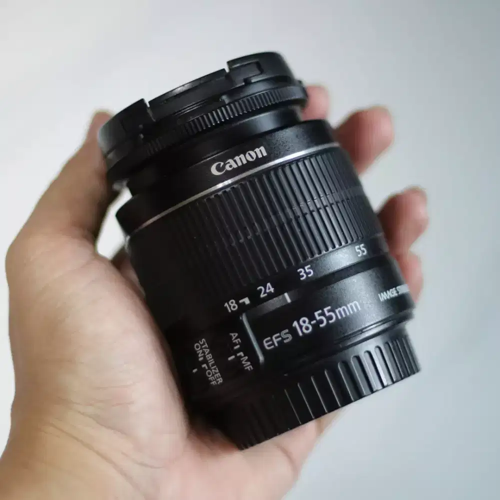Siap Pakai Canon 18-55 IS II AF mati