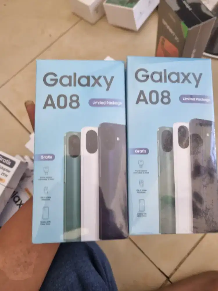 Samsung galaxy a08 ram 4/128gb garansi resmo