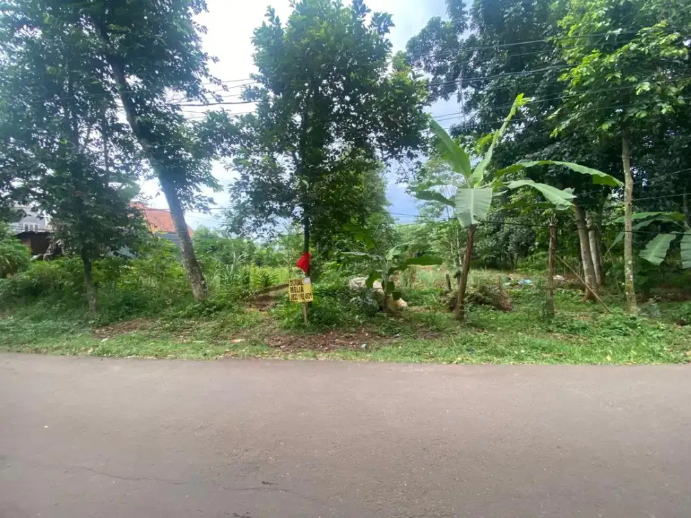 TANAH LUAS 2300 METER PERSEGI DI LEUWINANGGUNG, TAPOS