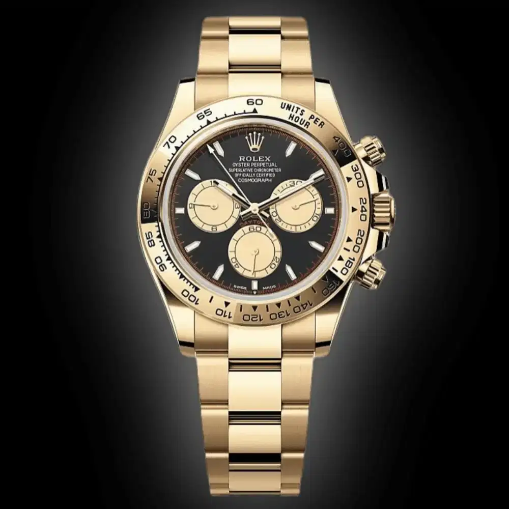 Rolex Daytona Paul Newman Black Dial Yellow Gold 40mm